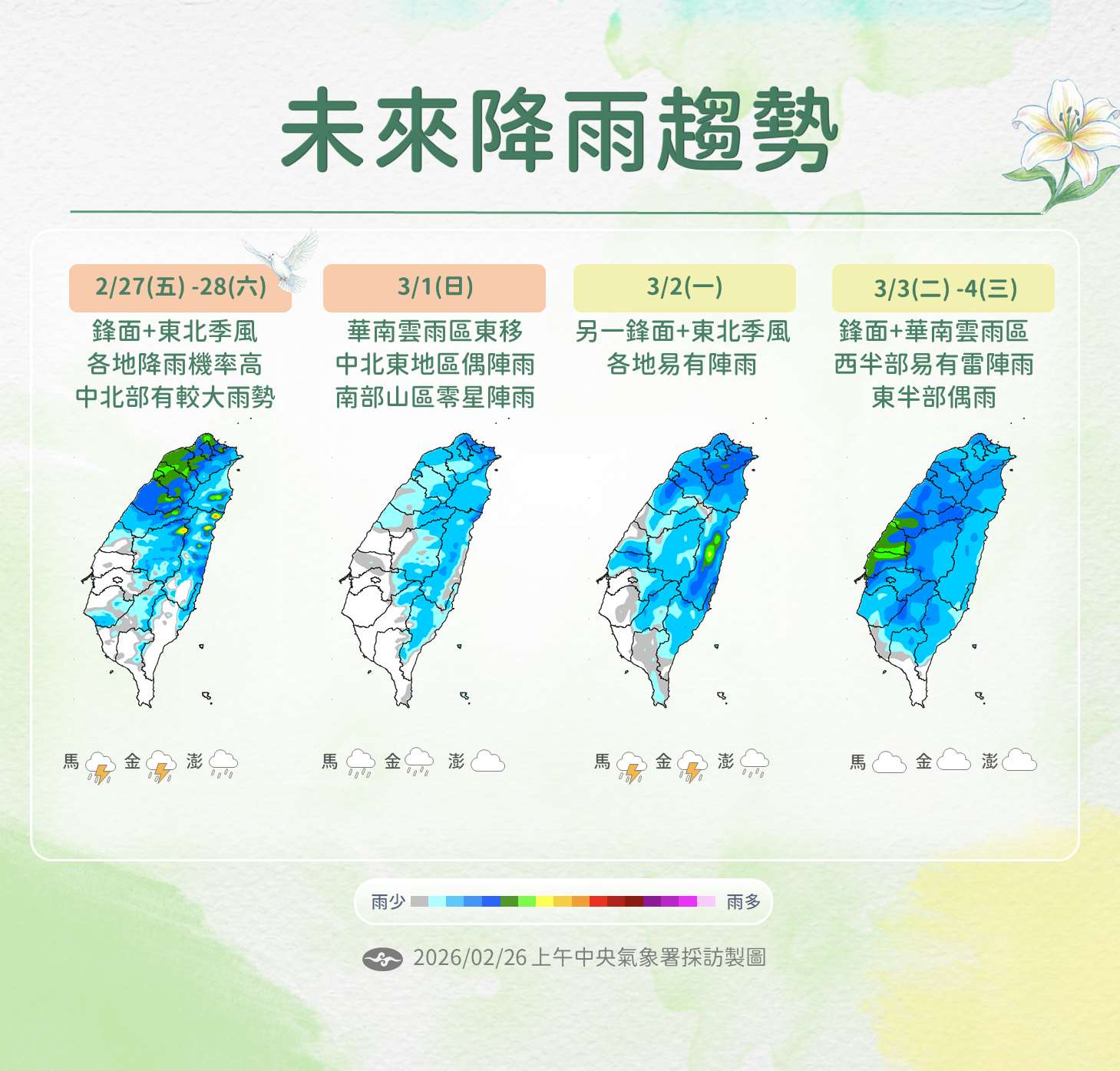 氣象署提供