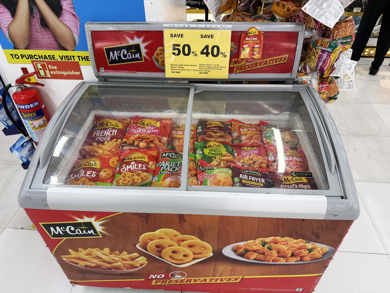 印度液化石油氣供應受中東衝突波及，可透過微波爐等家電加熱食用的微波食品銷售量大增。