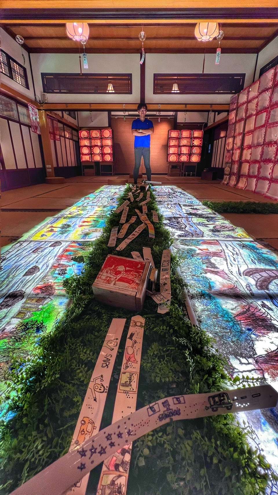 陳雨禾老師和孩子們作品於日本展出