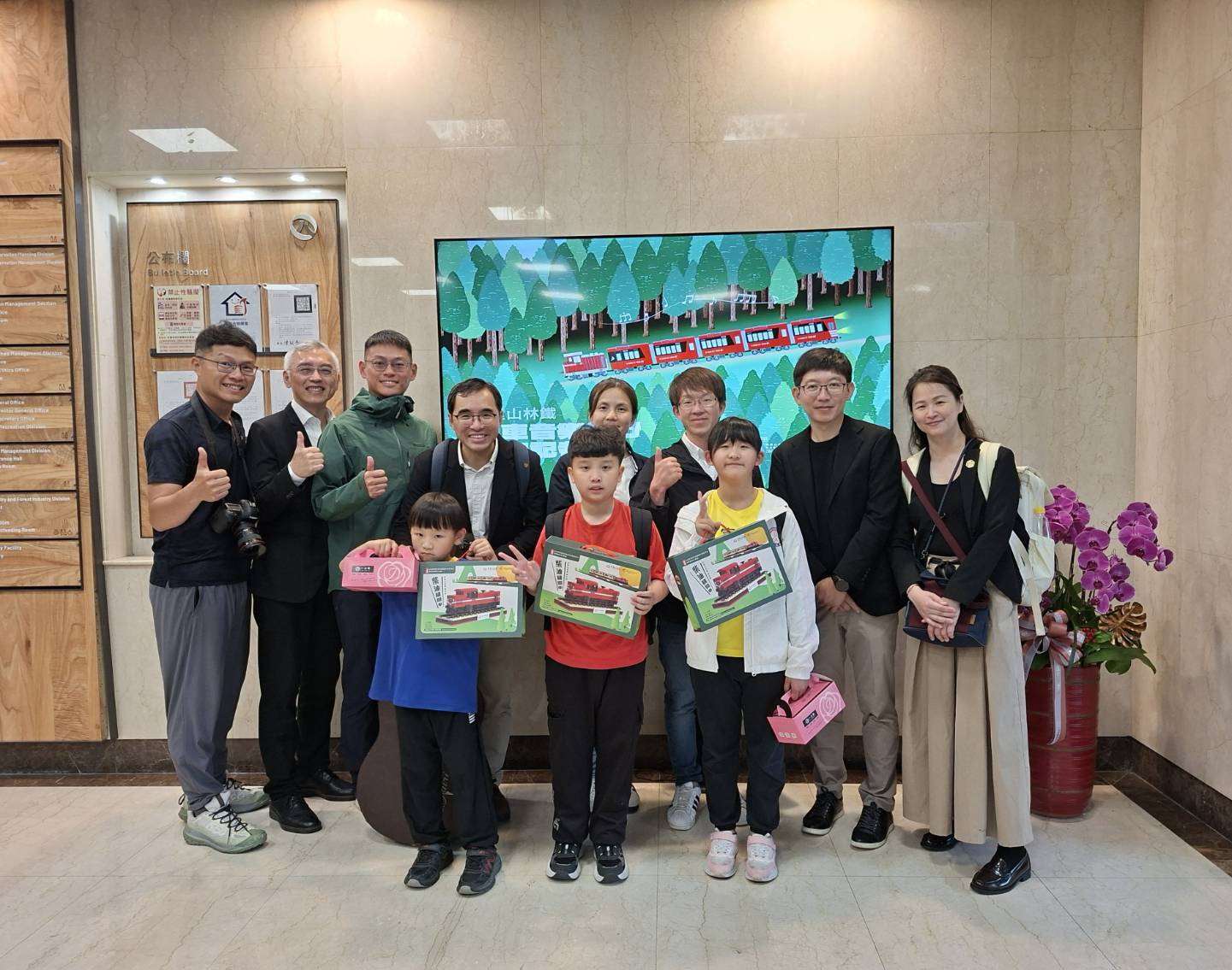 阿里山林鐵沿線5所國小學童參與音樂導覽錄製