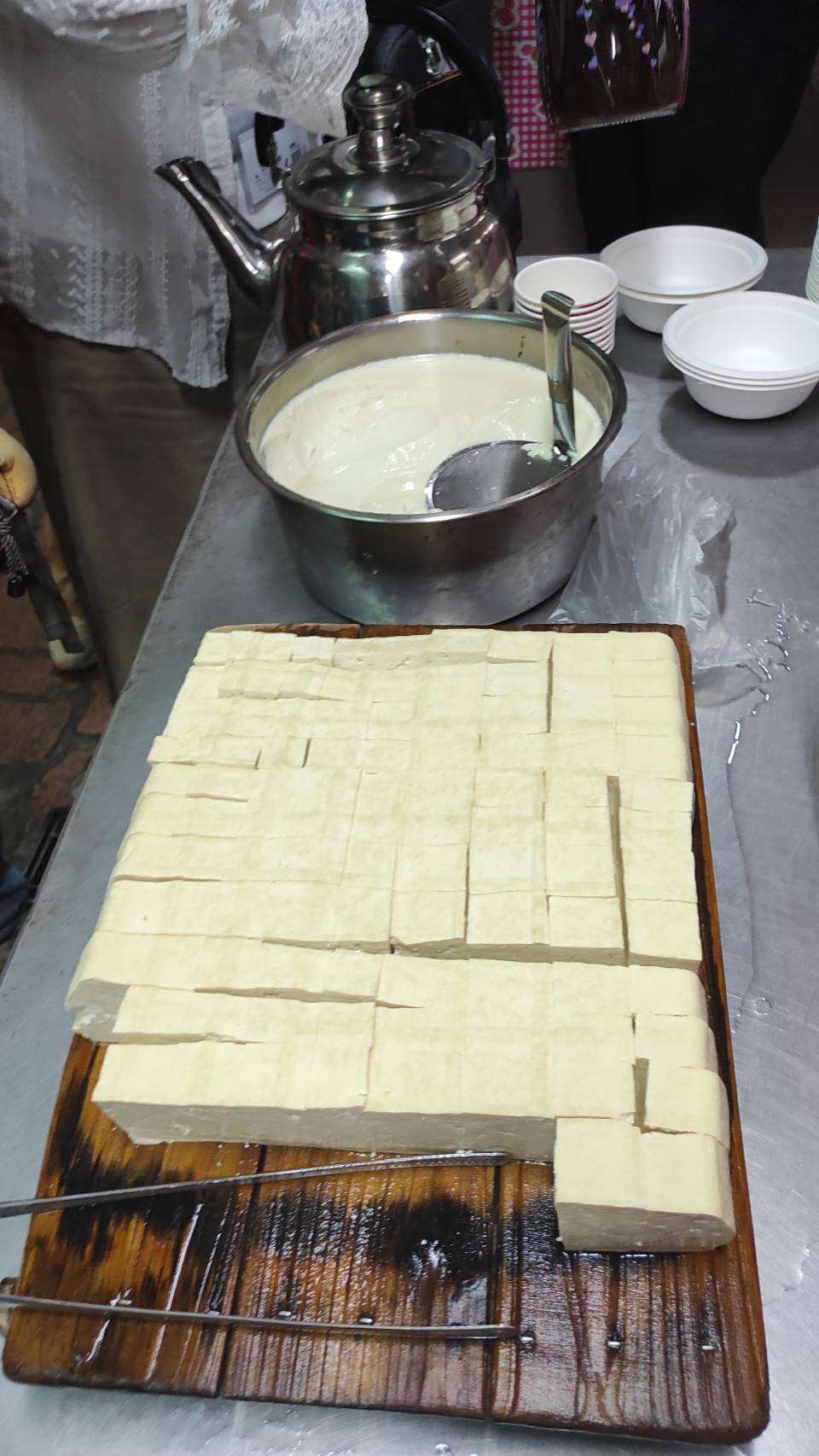 傳統豆腐，豆味十足