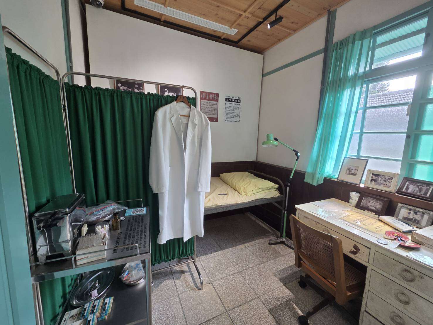 北投中心新村過去也是以精神科為主的醫院眷村。(江昭倫 攝)