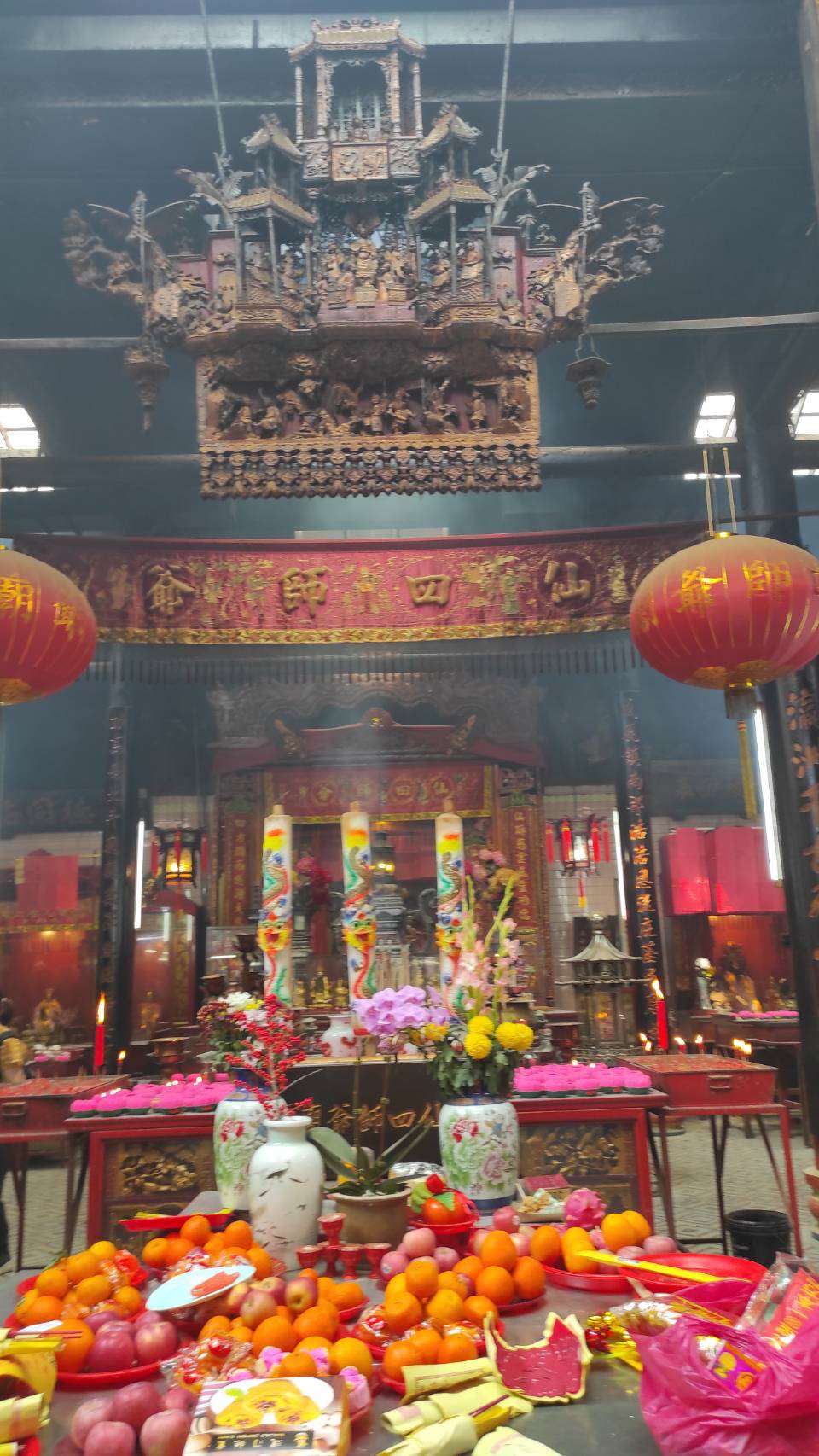 仙四師爺廟香火鼎盛