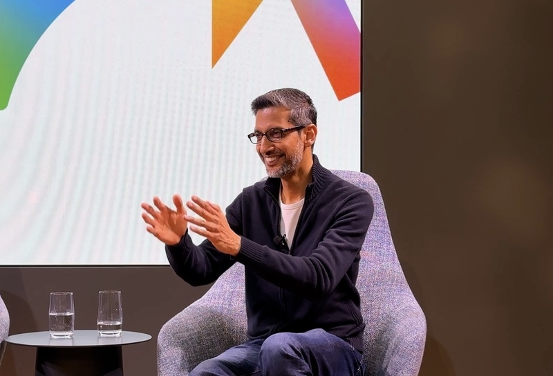 Google執行長皮查伊在Google I/O年度開發者回應國際媒體提問。