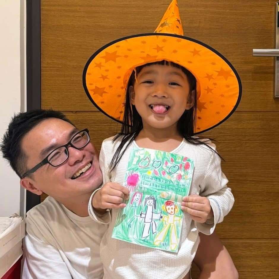 來賓阿文與女兒阿妹