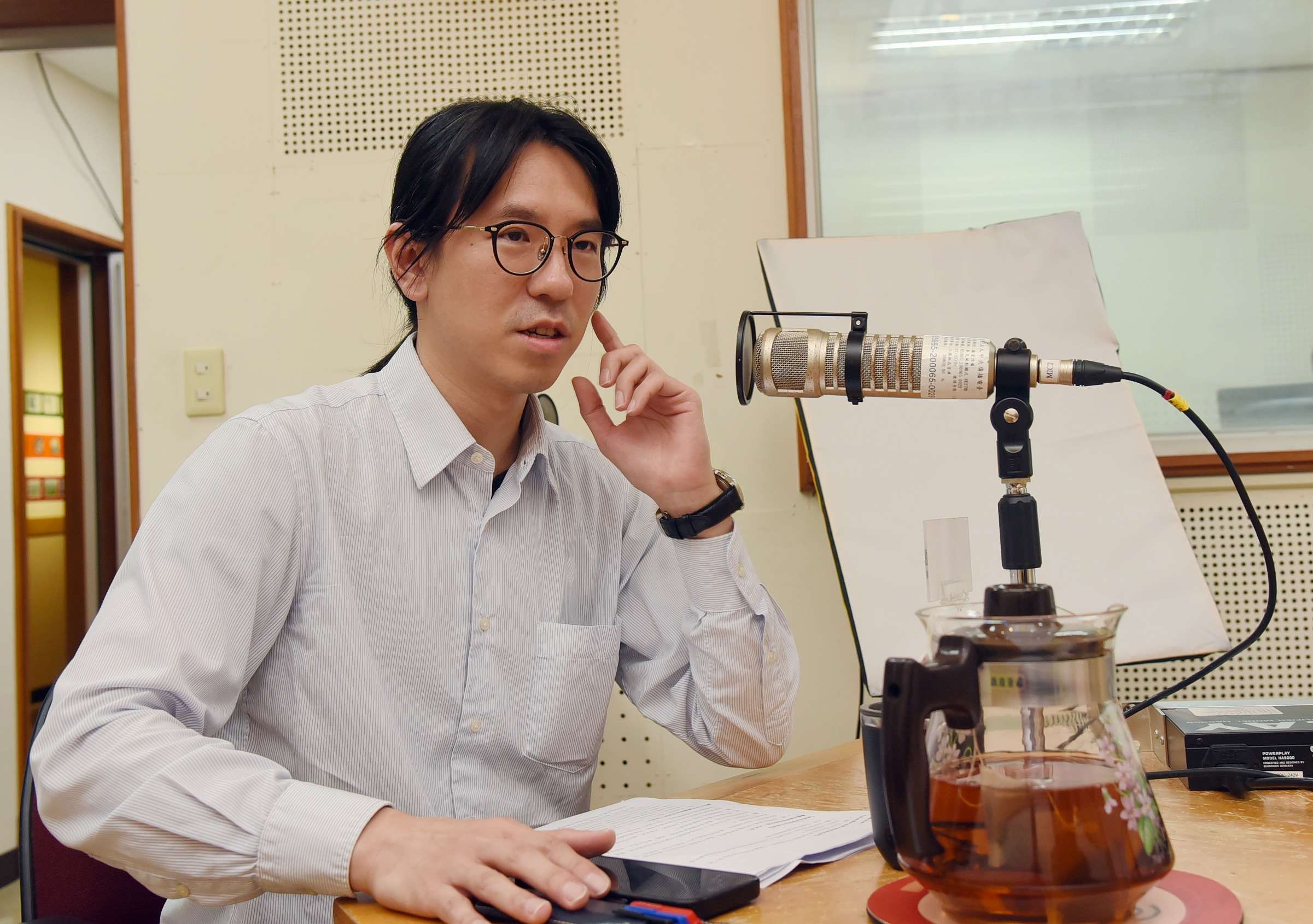 蕭定雄協理接受美麗的台灣節目專訪
