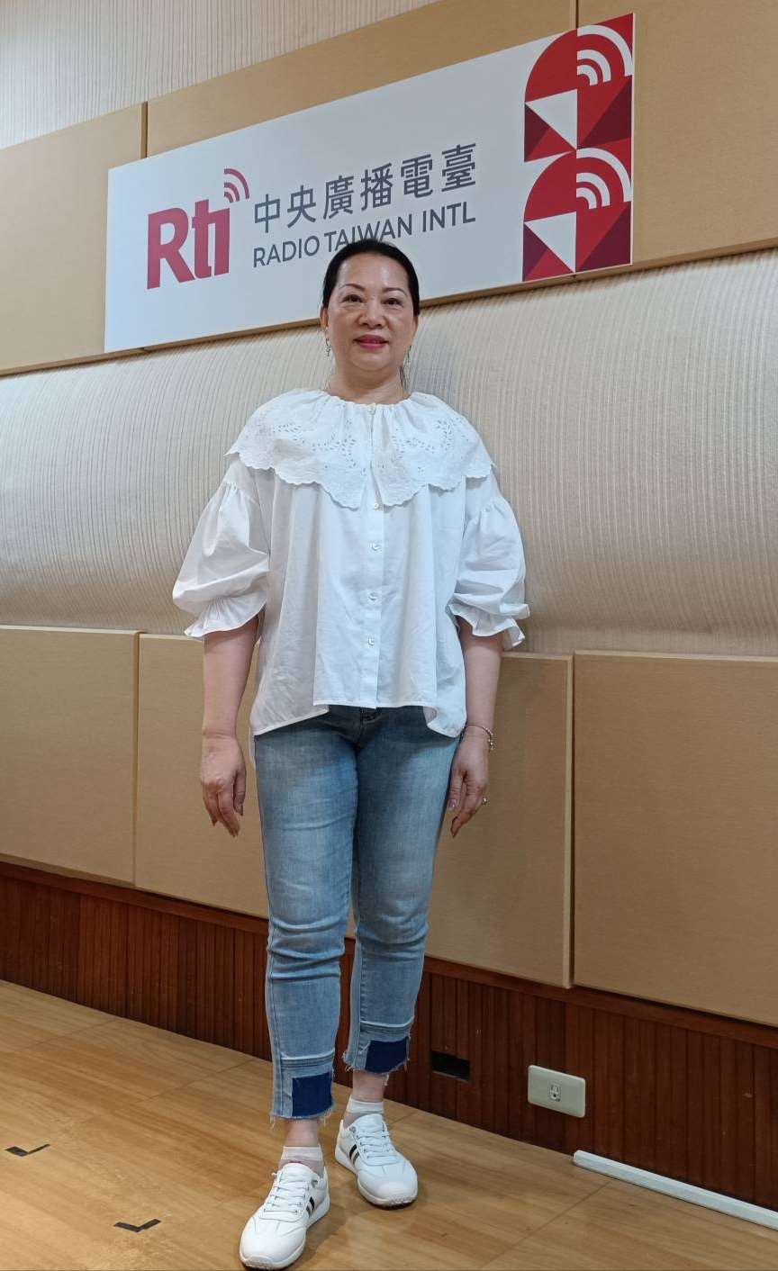 卓麗秋館長接受美麗的台灣節目專訪