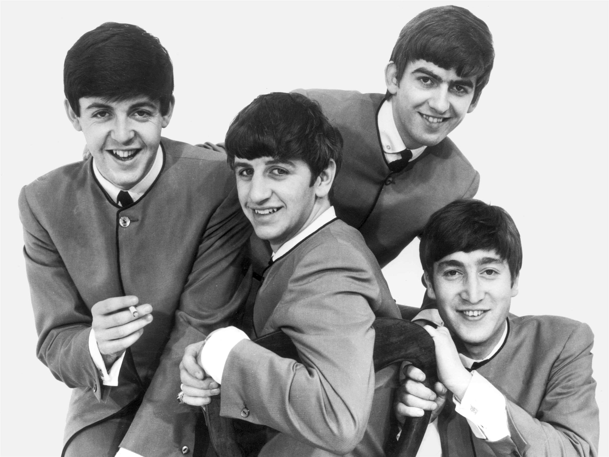 披頭四(Beatles)合唱團。(攝自維基百科全書)