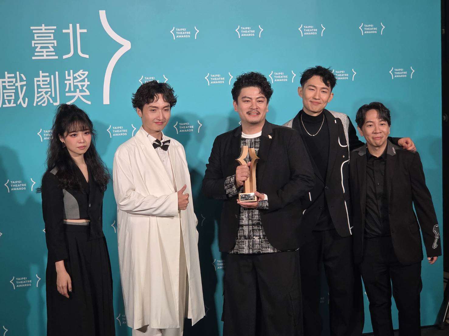 最佳音樂劇獎頒給叫好又叫座的《別叫我成功：藝術界歸來的兒子》。(江昭倫 攝)
