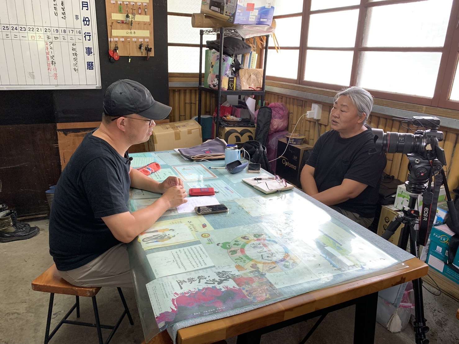 阿烏採訪
