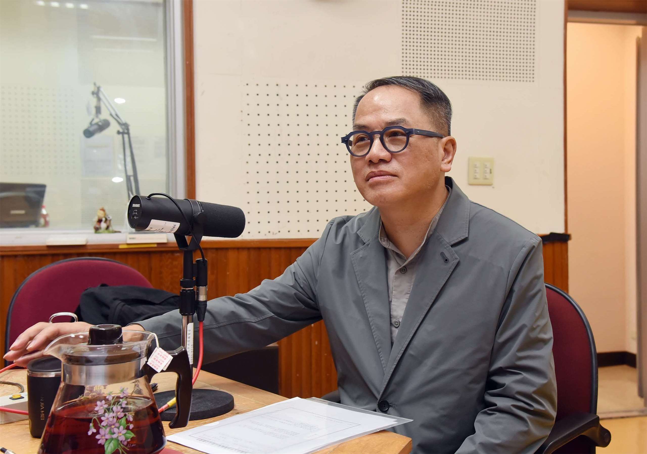 彭董事長接受美麗的台灣節目專訪