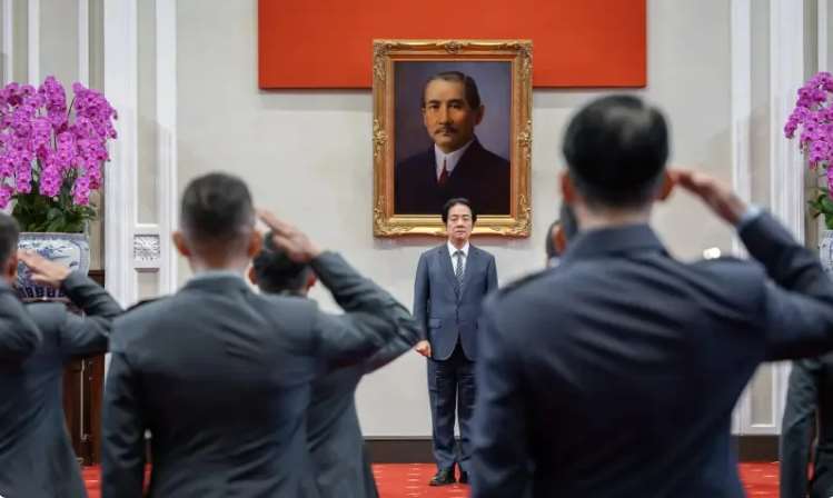 ประธานาธิบดีไล่ชิงเต๋อ ตั้งเป้าเร่งสร้าง "โล่แห่งไต้หวัน" เสริมกำลังป้องกันประเทศ