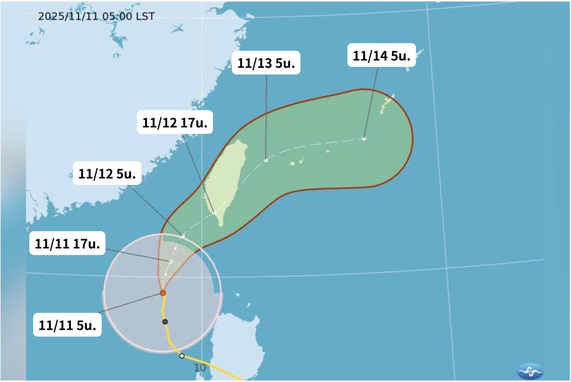 ไต้ฝุ่นฟงวองเตรียมขึ้นฝั่ง! ภาคกลาง-ใต้ เตรียมรับมือลมแรงฝนตกหนัก
