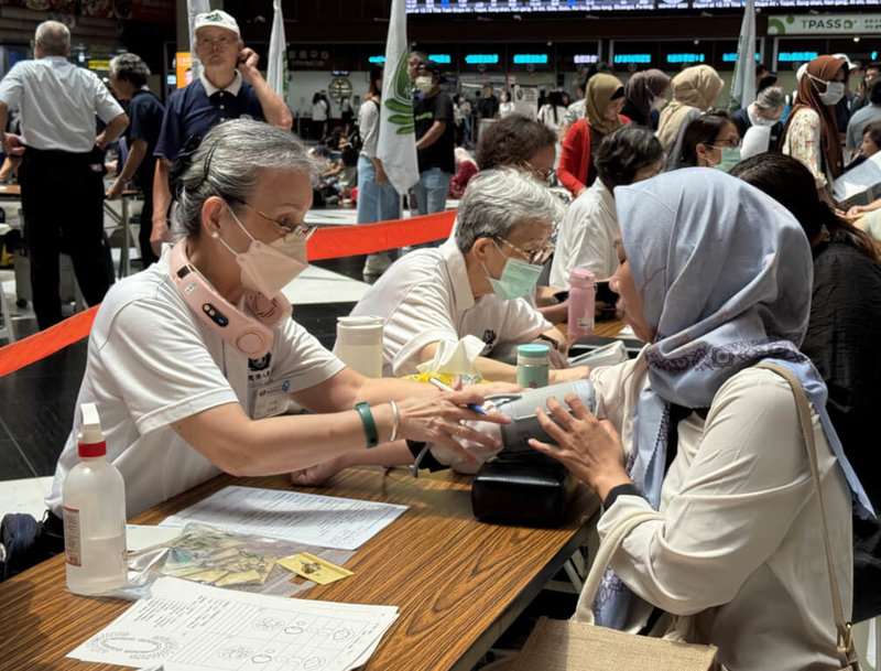 ข่าวดี ! วันอาทิตย์ที่ 9 พ.ย. นี้ กองแรงงานไทเป เชิญชวน รง.ต่างชาติตรวจสุขภาพฟรีที่สถานีรถไฟไทเป (ภาพ CNA)
