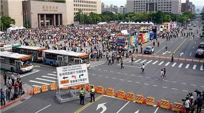 ไต้หวันเตรียมจัดขบวนพาเหรด LGBTQ+ ครั้งที่ 24 กรุงไทเปประกาศปิดถนนหลายสาย