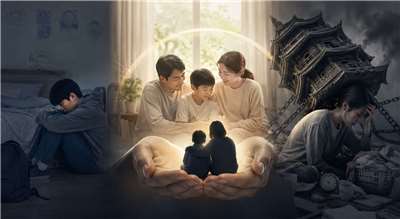 เด็กแดนชาไข่มุก - เมื่อเด็กกำลังส่งสัญญาณขอความช่วยเหลือ สุขภาพใจต้องดูแลทั้งครอบครัว (photo: AI)