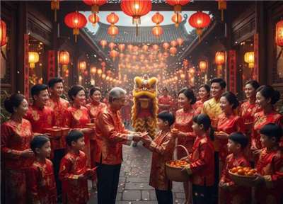 สัปดาห์นี้ไปรู้จักกับประเพณีและธรรมเนียมปฏิบัติสำคัญในช่วงเทศกาลตรุษจีน ตั้งแต่วันไหว้ (ฉูซี่) ไปจนถึงวันที่ 5 เดือน 1 ตามปฏิทินจีนกัน (ภาพทั้งหมดสร้างโดย AI นะครับ)