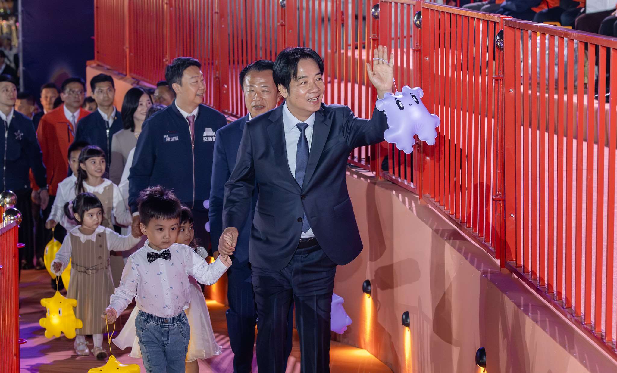 ปธน.ไต้หวันเผย เทศกาลโคมไฟไต้หวันได้รับการยอมรับในระดับนานาชาติ (ภาพจาก ทำเนียบ ปธน.)
