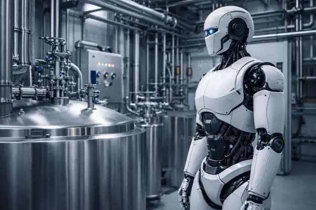 ไต้หวัน–สหรัฐฯ ก้าวกระโดดครั้งใหญ่ด้านหุ่นยนต์ โดย ASE Technology Holding ลงทุนใน Ainos จับมือ Mirle พัฒนา “หุ่นยนต์ที่มีประสาทรับกลิ่น” รุ่นใหม่ และเริ่มส่งมอบแล้ว(ภาพสร้างโดยAI) 