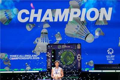 นักแบดไต้หวันโชว์ฟอร์มสุดยอด คว้าแชมป์ชายเดี่ยวและคู่ผสมในศึกแบดมินตันรายการใหญ่และเก่าแก่ที่สุดในโลกอย่างศึกออล อิงแลนด์ (ภาพจาก AFP)