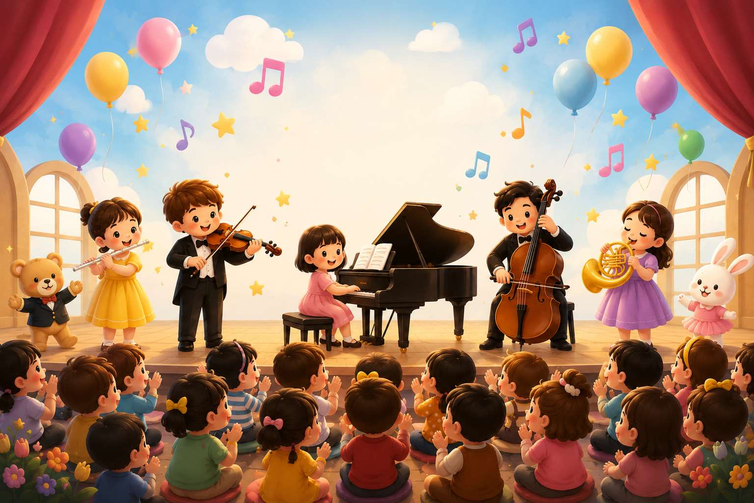 เด็กแดนชาไข่มุก - เทศกาลดนตรีเด็ก MUZIKids 2026 (photo: AI)