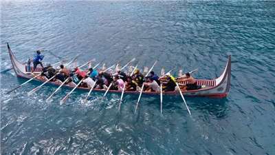 รื้อฟื้นเส้นทางเดินเรือหลานอวี่ - บาตัน 300 ปี เรือไม้เดินทางถึงหมู่เกาะบาตันในฟิลิปปินส์แล้ว (ภาพจาก มูลนิธิวัฒนธรรมชนพื้นเมือง)