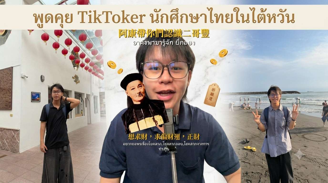 เด็กแดนชาไข่มุก - พูดคุยกับน้องตี๋ ครีเอเตอร์ TikTok สอนภาษาไต้หวันชื่อดัง Ep.2