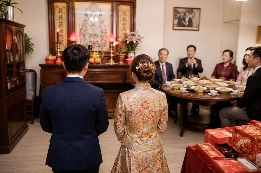 การแต่งงานแบบเรียบง่ายในไต้หวันมาแรง คนรุ่นใหม่เลือกเก็บเงินสร้างอนาคตมากกว่าทุ่มกับงานวันเดียว(ภาพโดยAI)