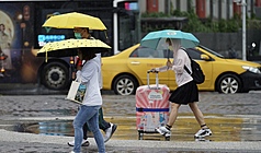 เกาสงฝนสะสมเดือน ส.ค. ทุบสถิติ 1,712 มม. ศูนย์รับมือภัยพิบัติเฝ้าระวังใกล้ชิด （ภาพจาก CNA）