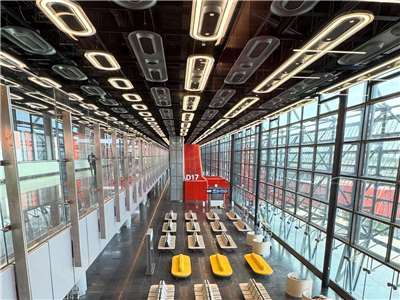 Фото: Північна посадкова галерея Термінала 3 Міжнародного аеропорту Таоюань. (Facebook-сторінка Ліня Ґосяня)