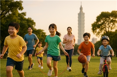 Лікарі закликають батьків подавати особистий приклад і починати зі здорового способу життя в сімʼї. (Зображення згенеровано ШІ) 