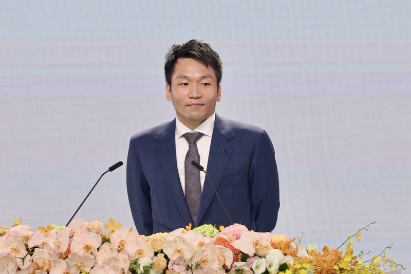 Фото: дворазовий олімпійський чемпіон Лі Ян стає першим міністром спорту в історії Тайваню. (CNA)