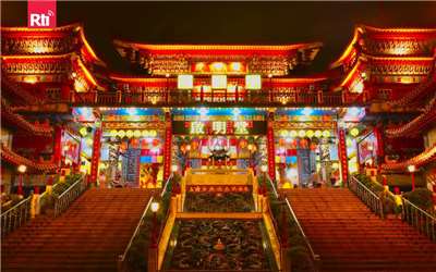 Храм у місті Ґаосюн. (Фото: Aflo Images)