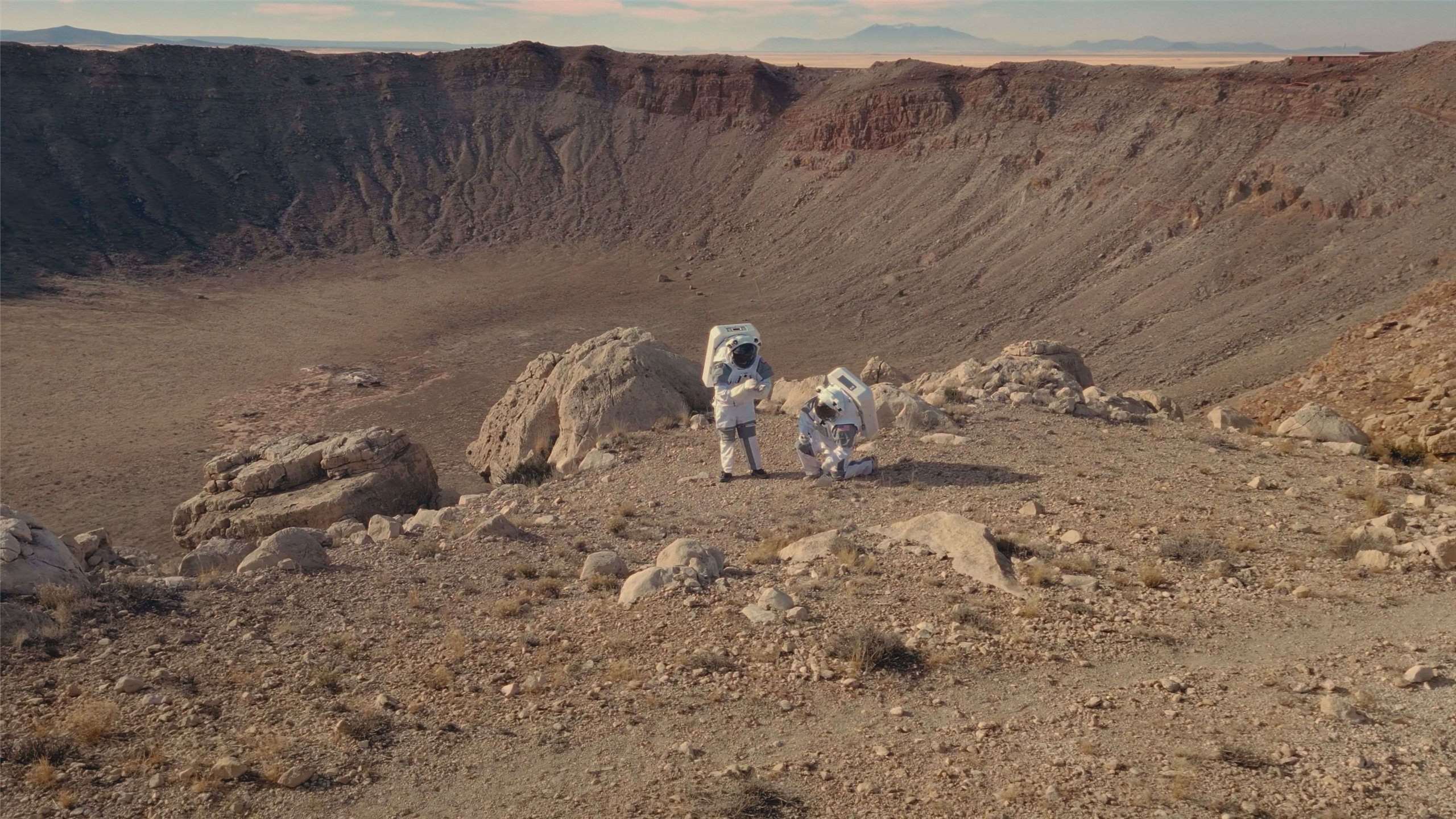 Кадр із фільму «Місце призначення — Місяць: Нова космічна ера». (Фото: PTS) 