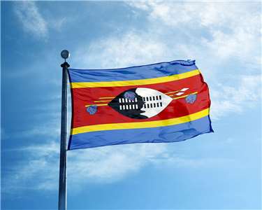 Прапор Королівства Есватіні. (Джерело: CreativePhotoCorner/Getty Images via Canva Pro)