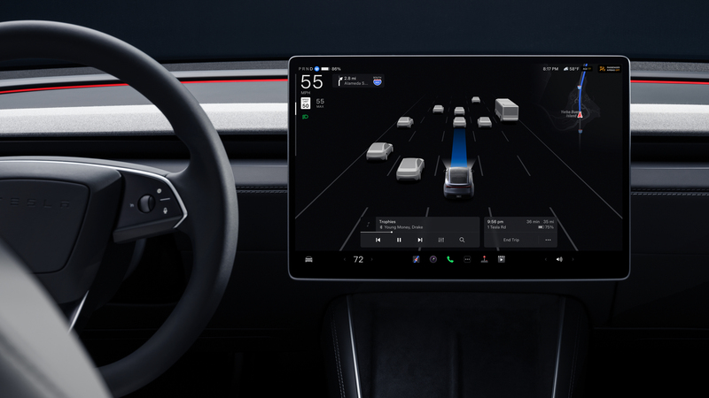 Зображення надано Tesla/CNA