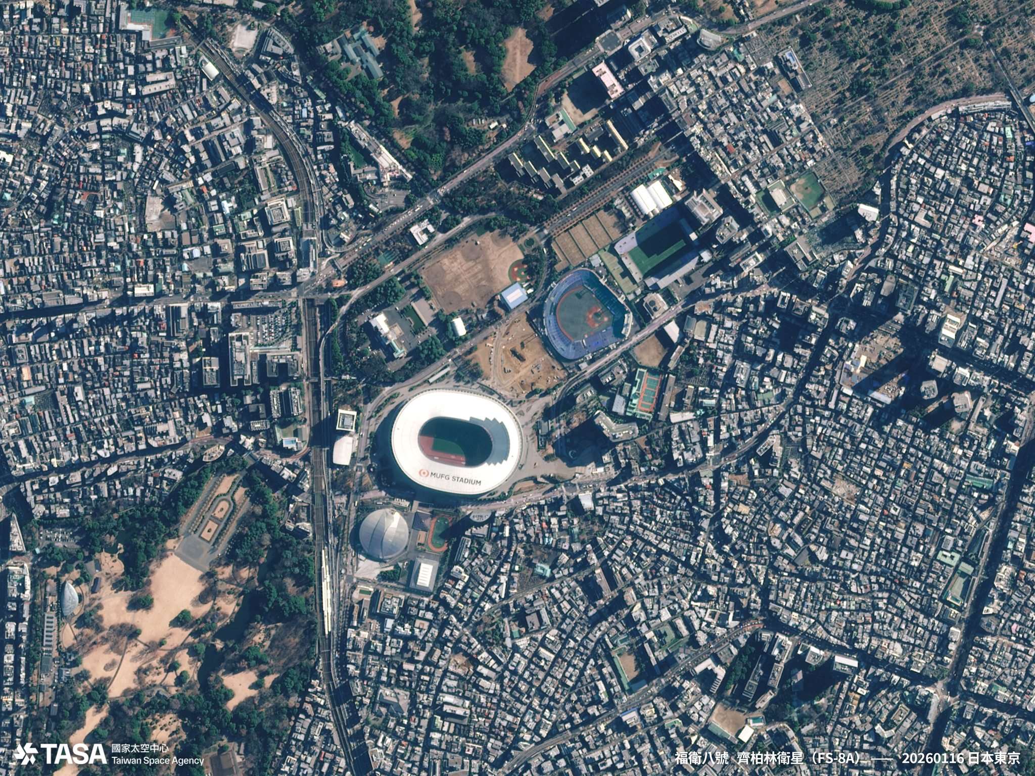 Національний стадіон у Токіо. (Фото: TASA)