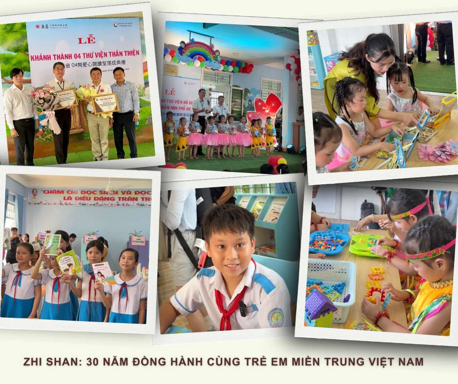 Zhi Shan: 30 năm đồng hành cùng trẻ em miền Trung Việt Nam.