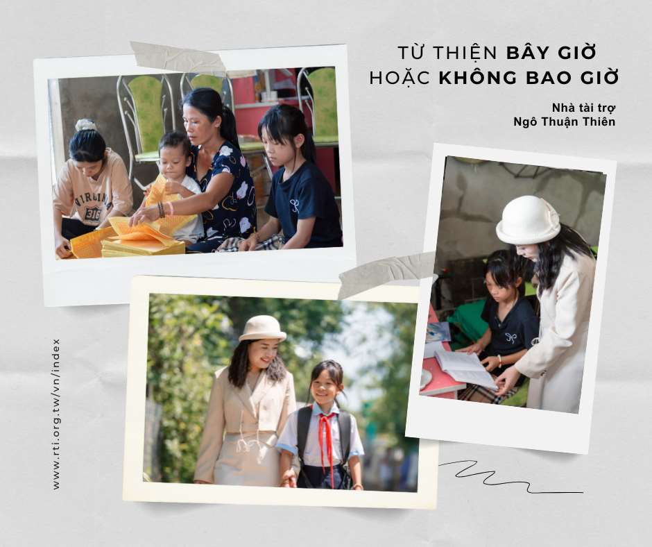 Ngô Thuận Thiên: Từ thiện bây giờ hoặc không bao giờ Ngô Thuận Thiên: Từ thiện bây giờ hoặc không bao giờ