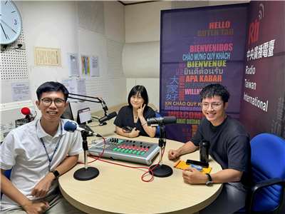 Bạn Cường và Đạt hiện đang học tập theo chương trình sau đại học tại trường NTUST. 