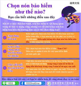 Chọn nón bảo hiểm đúng cách để đảm bảo an toàn.