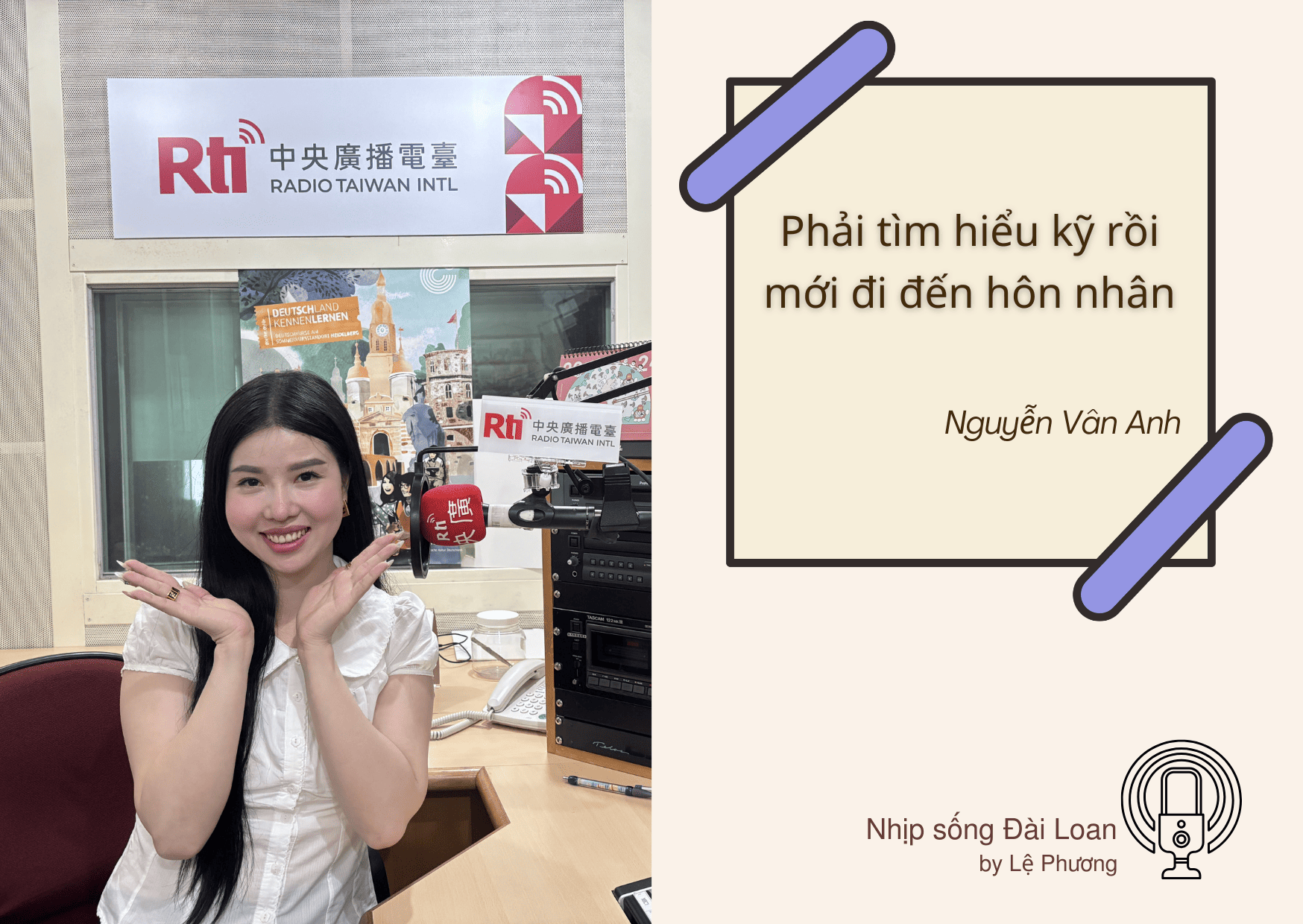 Hành trình từ Đắk Lắk đến Đài Loan của phụ nữ Việt Nguyễn Vân Anh (p.2)