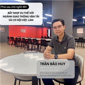 Khách mời Trần Bảo Huy (ảnh: Rti)