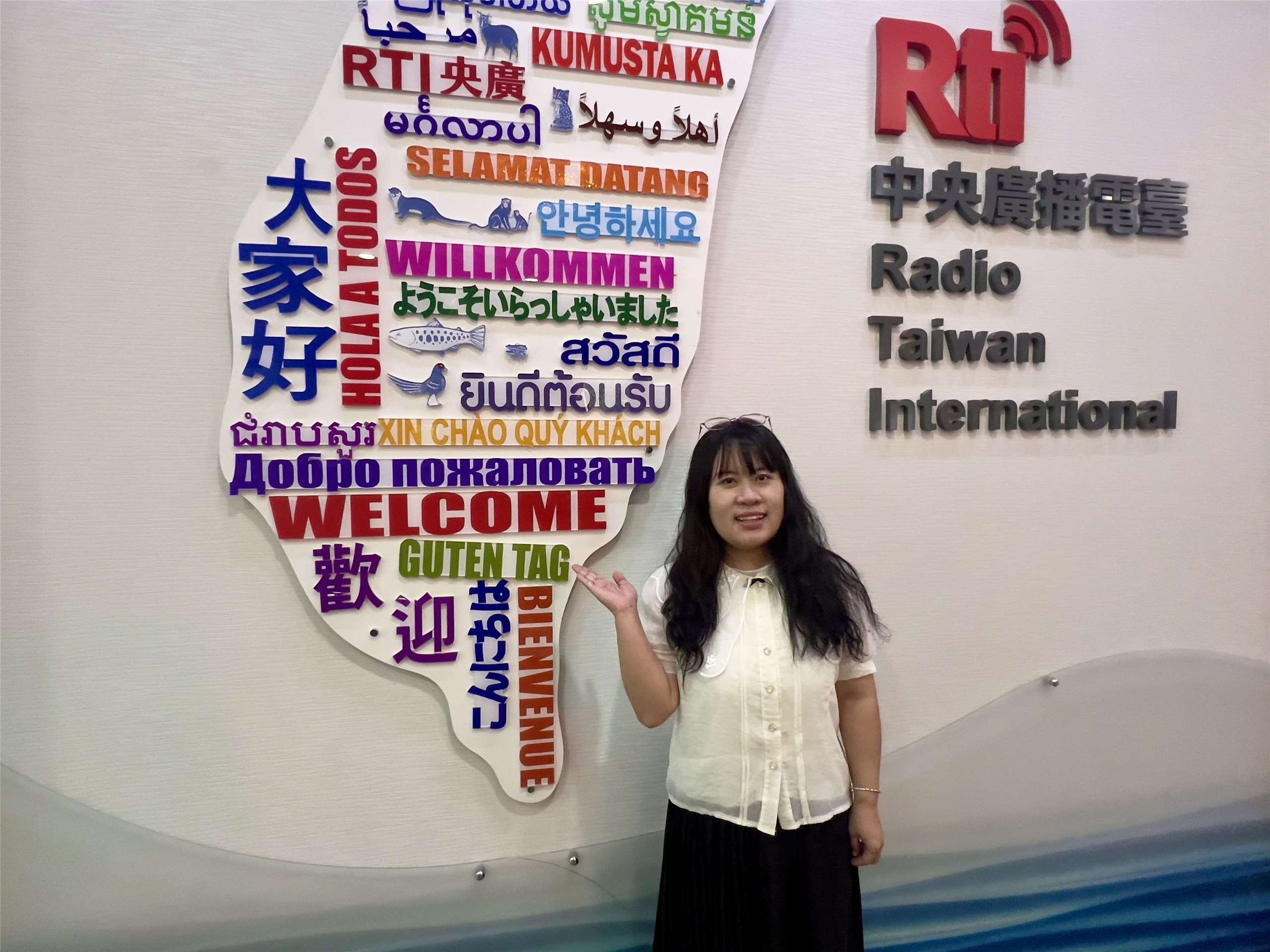 容 Mỹ Dung hiện đang theo học ngành Giảng dạy tiếng Hoa tại Đại học Quốc lập Thanh Hoa (Tân Trúc). 