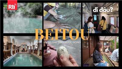 Mùa đông đi khám phá khu suối nước nóng Beitou (ảnh: Thu Trang)