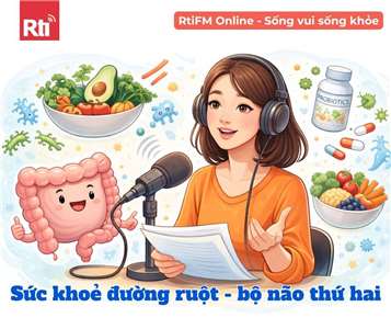 Sức khoẻ đường ruột - bộ não thứ hai. (Ảnh: AI)