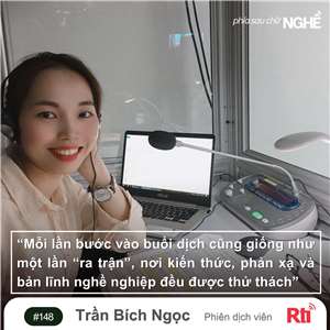 Chị Trần Bích Ngọc bắt đầu bén duyên với công việc dịch cabin từ năm 2015. (Ảnh: Nhân vật cung cấp)