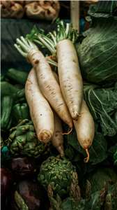 Củ cải là một loại cây trồng thường gặp ở Đài Loan. (Ảnh: Pexels)