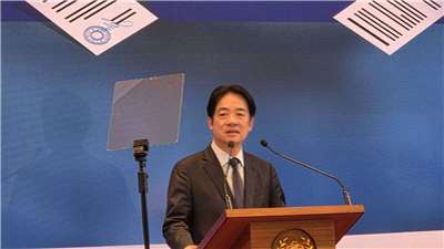 Tổng thống Lại Thanh Đức chủ trì họp báo sau cuộc họp cấp cao về an ninh quốc gia tại Phủ Tổng thống. (Ảnh: Rti)