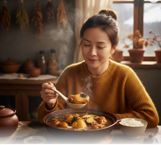 Người Khách Gia Chiếu An tại Vân Lâm có tập tục sẽ ăn gà nấu rượu vào dịp Tết Nguyên tiêu. (Ảnh minh họa)